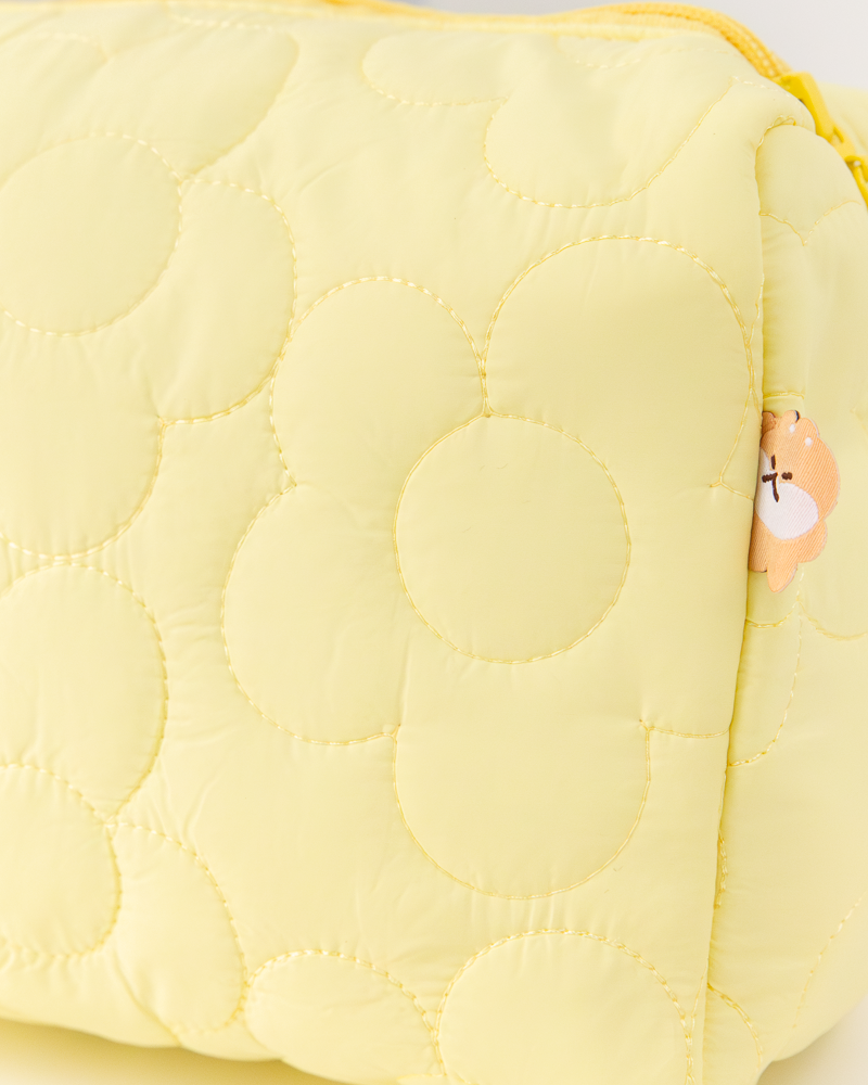 SUKOSHI Floral Puffy Pouch