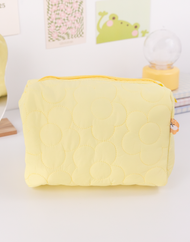 SUKOSHI Floral Puffy Pouch