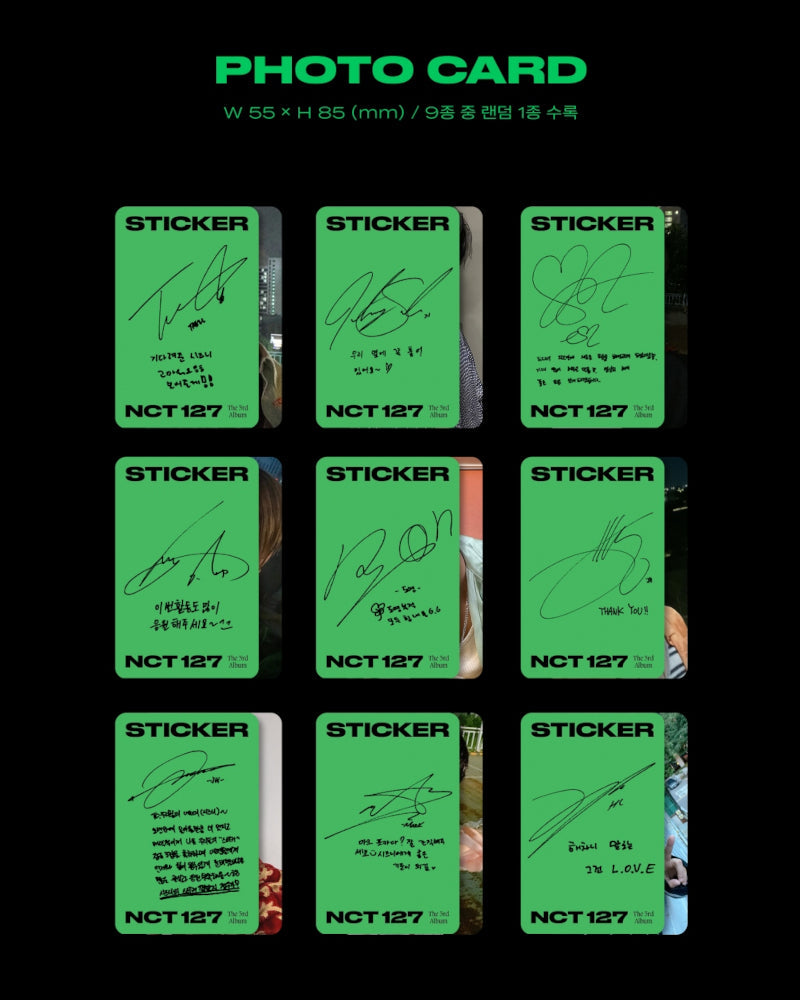 NCT 127 - 3ème album [STICKER] (VERSION SÉOUL VILLE)