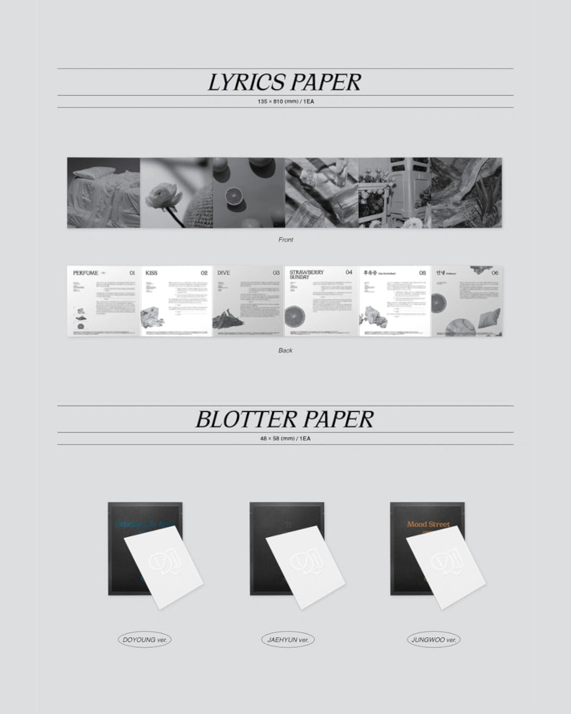 NCT DOJAEJUNG - PERFUME (1ST MINI ALBUM) BOX VER. (3 Versions)