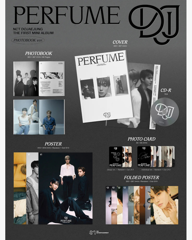 NCT DOJAEJUNG - PARFUM (1ER MINI ALBUM) VERSION PHOTOBOOK.