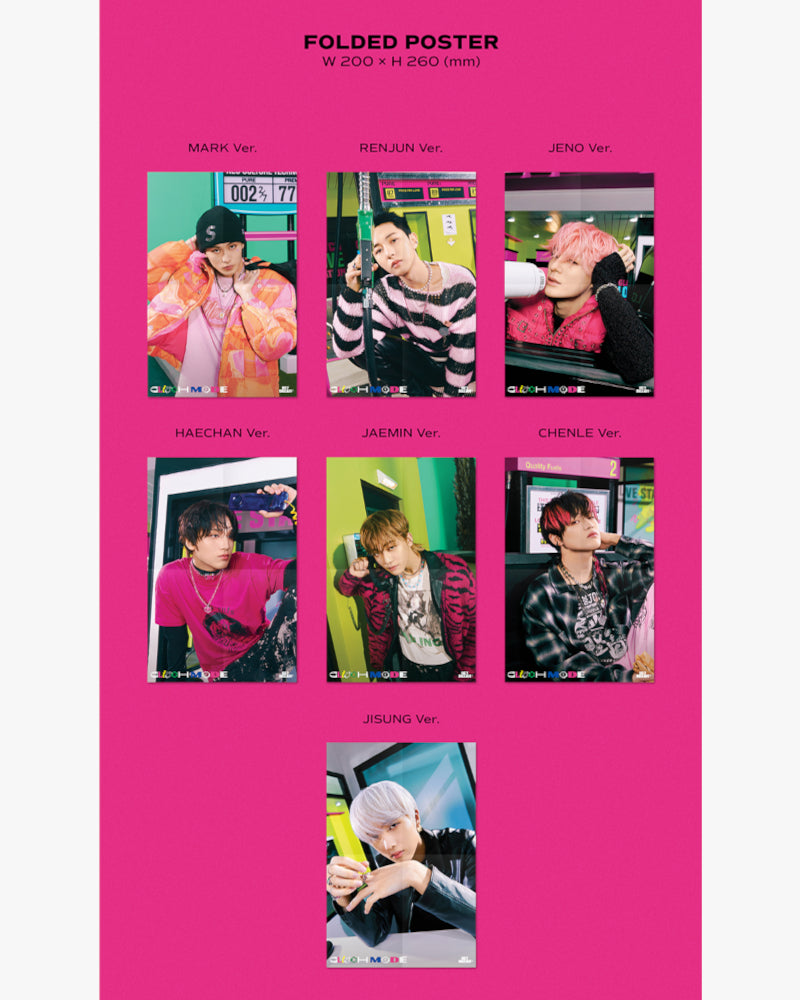 NCT DREAM - Le 2e album [Mode Glitch] (Version Digipack) (7 versions)