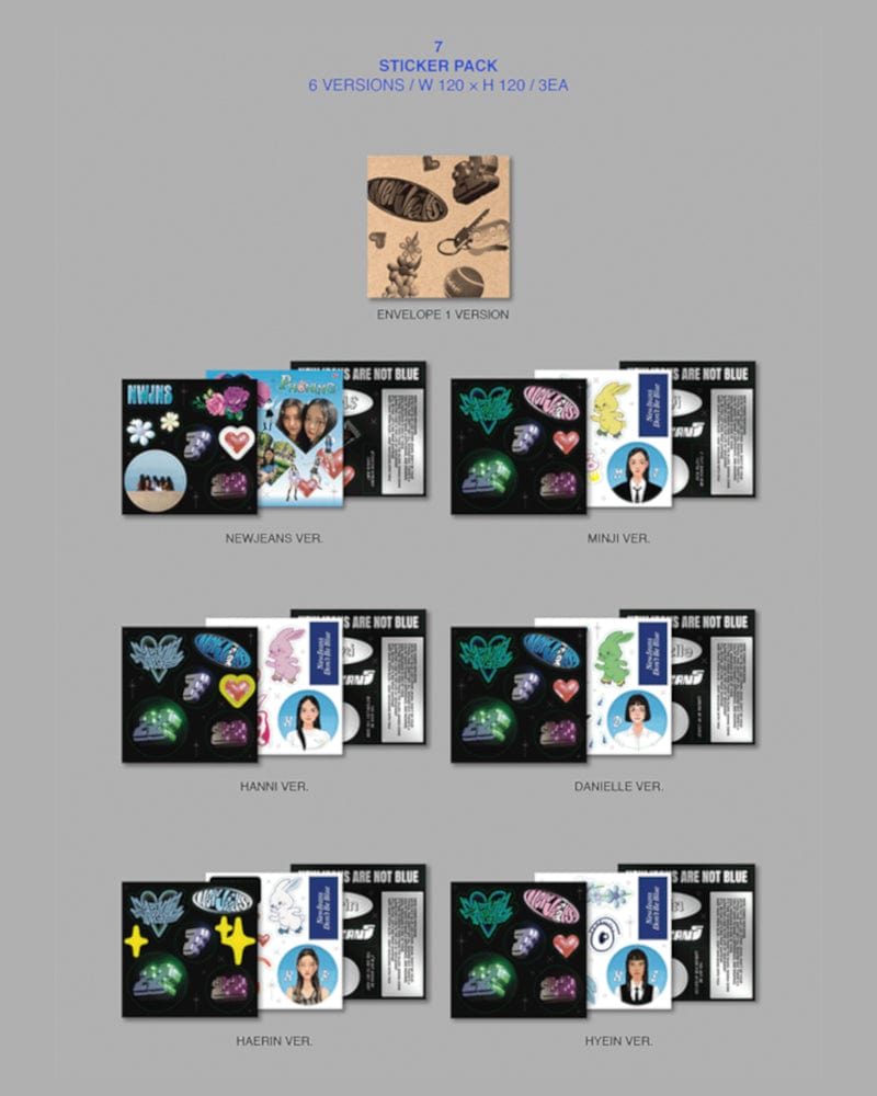 NewJeans - 1ER EP 'NEW JEANS' [BLUEBOOK VER.]
