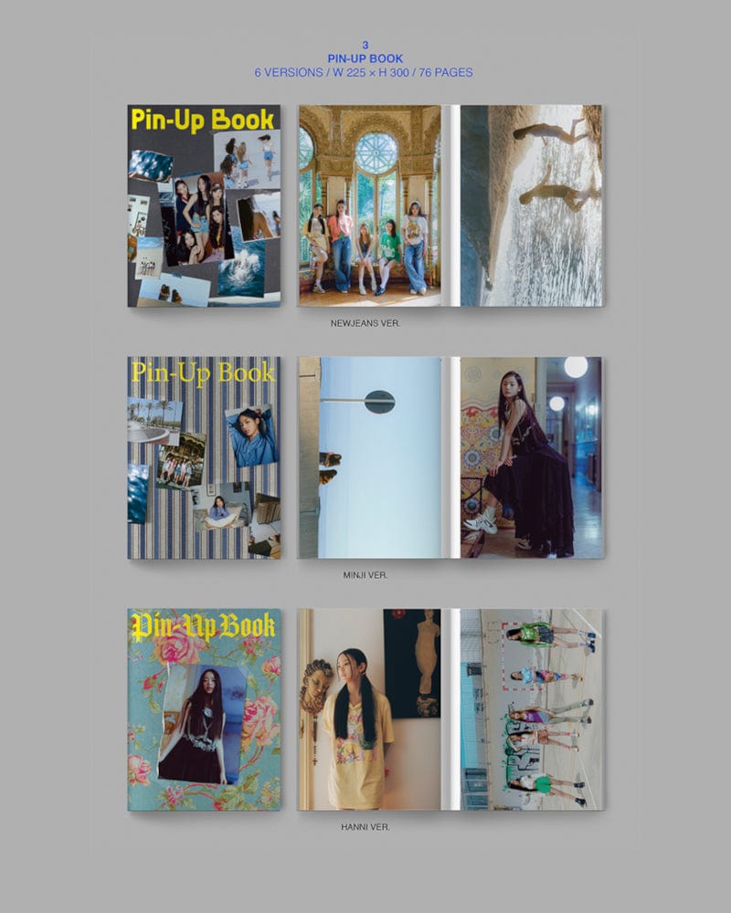 NewJeans - 1ER EP 'NEW JEANS' [BLUEBOOK VER.]