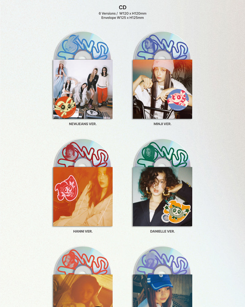 NewJeans - DOUBLE ALBUM [How Sweet] (6 versions)