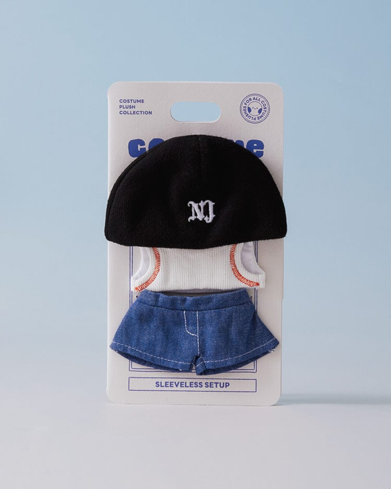 NewJeans bunini DOLL CLOSET How Sweet WHITE SLEEVELESS SET UP