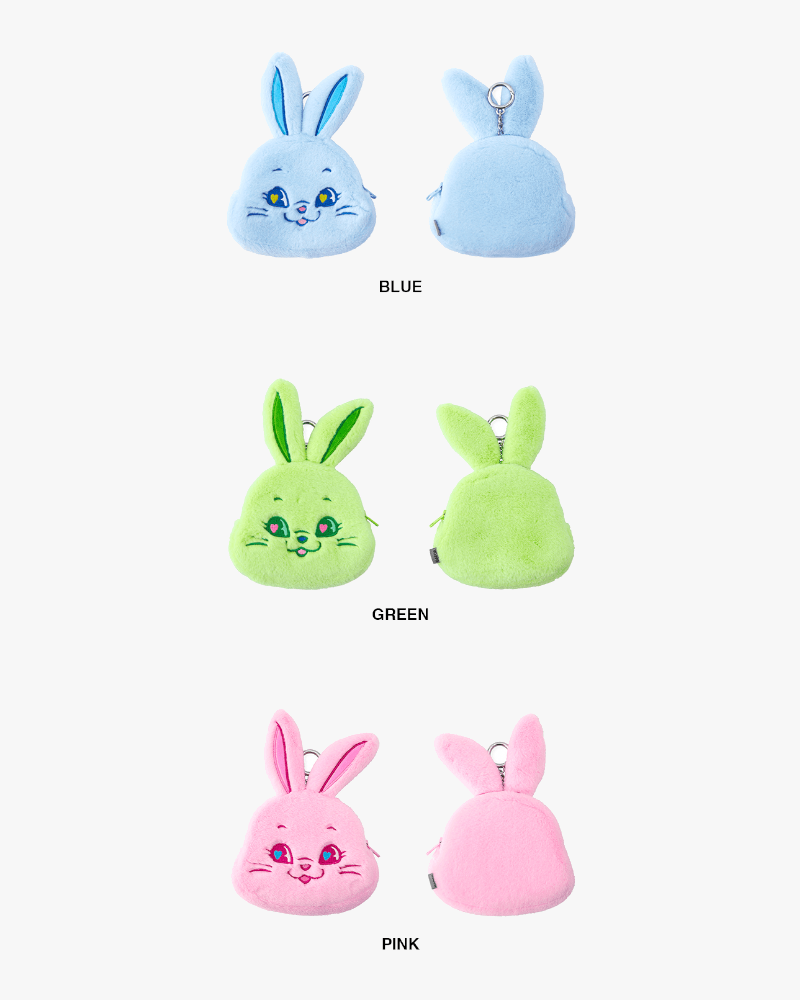 NewJeans TOKKI PLUSH FACE POUCH
