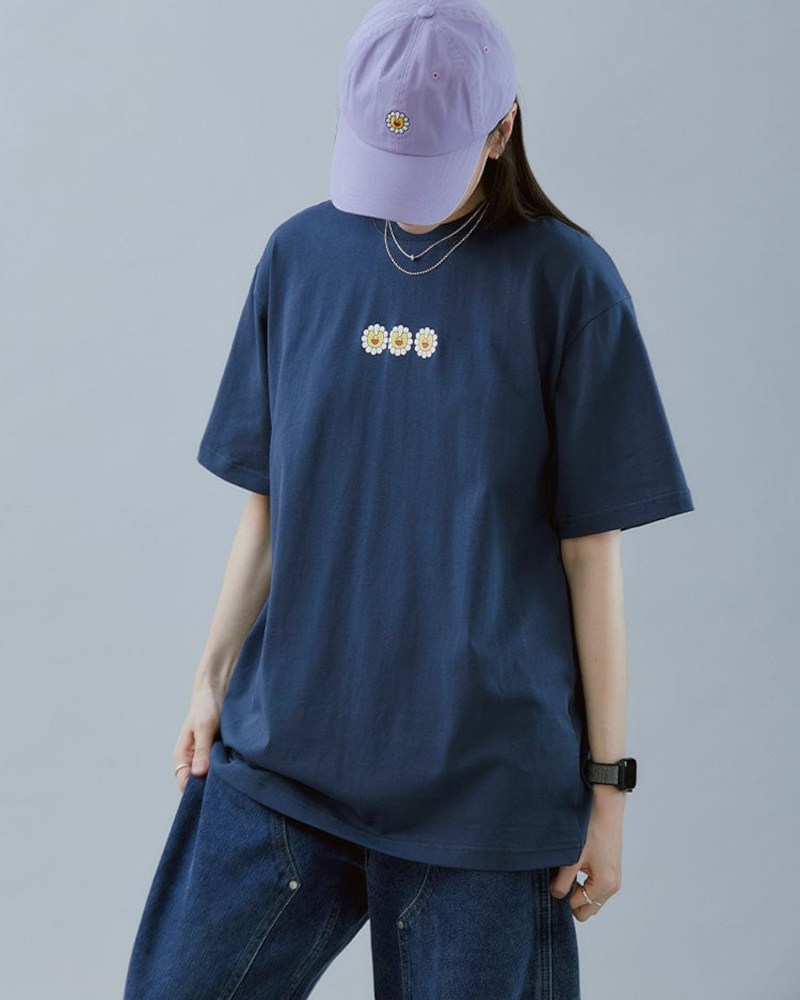 NewJeans x MURAKAMI T-SHIRT (NAVY)