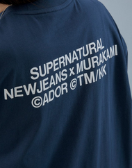 NewJeans x MURAKAMI T-SHIRT (NAVY)