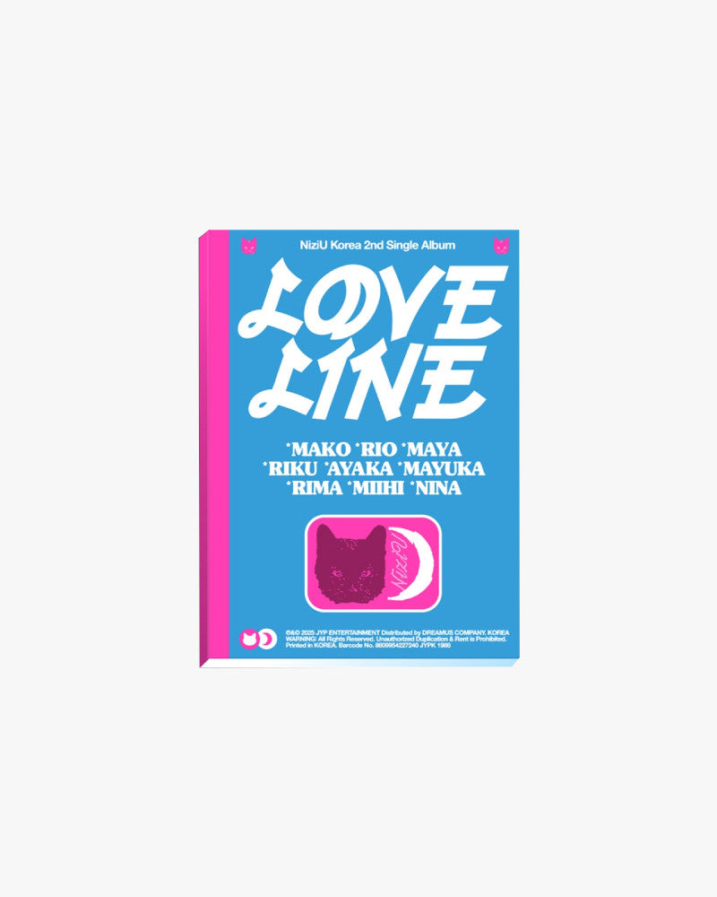 NiziU - 2e album single [LOVE LINE] (Version livre photo)