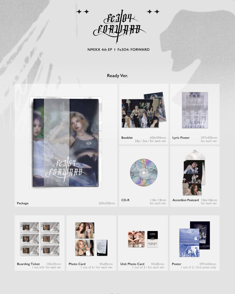 NMIXX - 4th mini album [Fe3O4: FORWARD] (2 Versions)