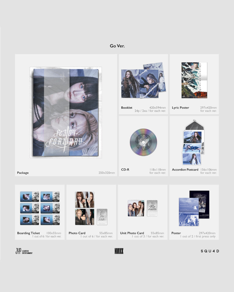 NMIXX - 4th mini album [Fe3O4: FORWARD] (2 Versions)