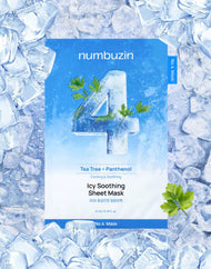 numbuzin No.4 SOS Icy Soothing Sheet Mask