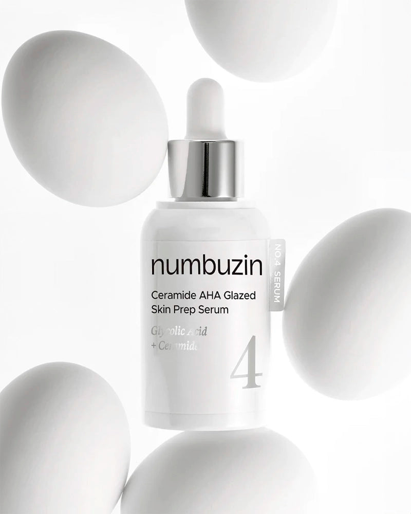 numbuzin No.4 Ceramide AHA Glazed Skin Prep Serum