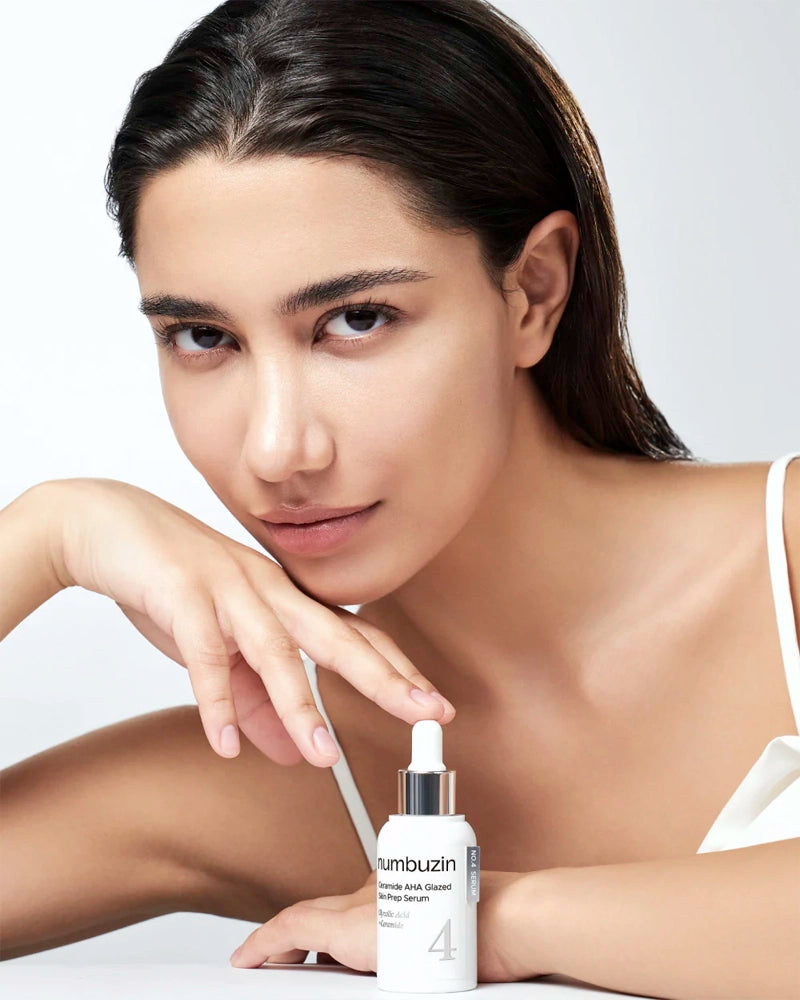 numbuzin No.4 Ceramide AHA Glazed Skin Prep Serum