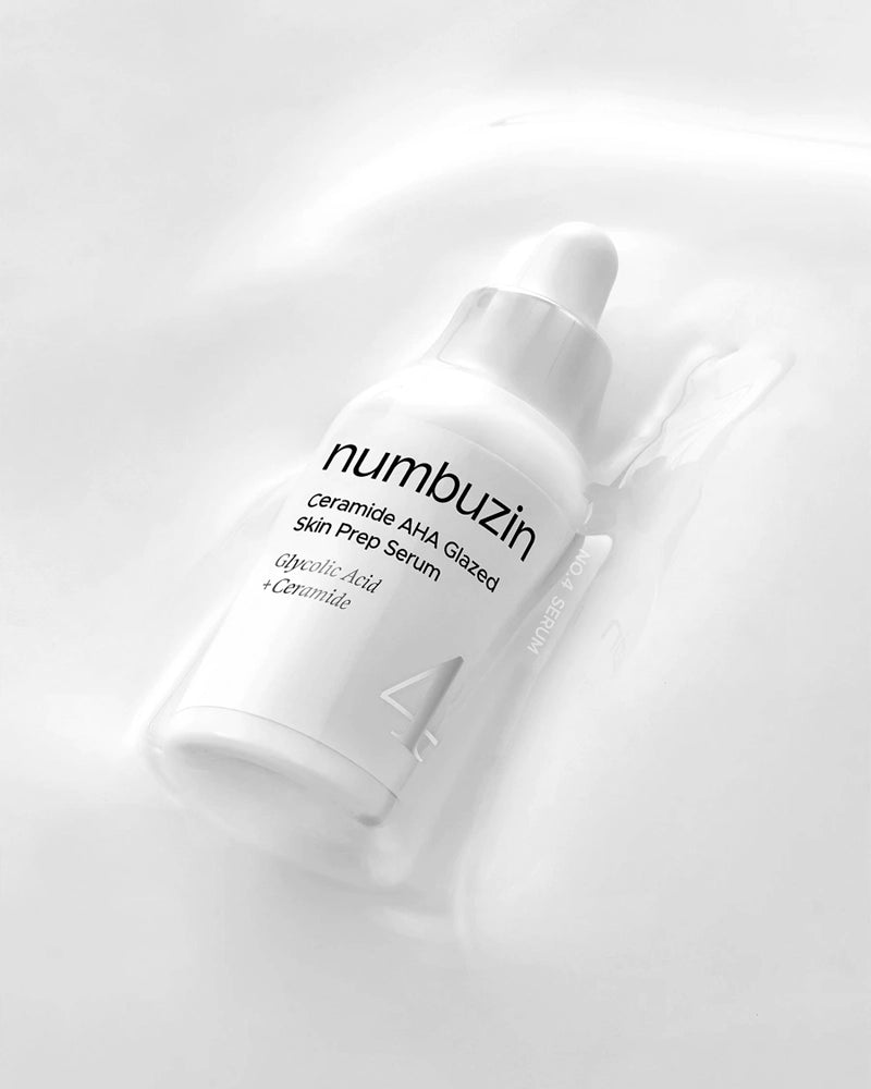 numbuzin No.4 Ceramide AHA Glazed Skin Prep Serum