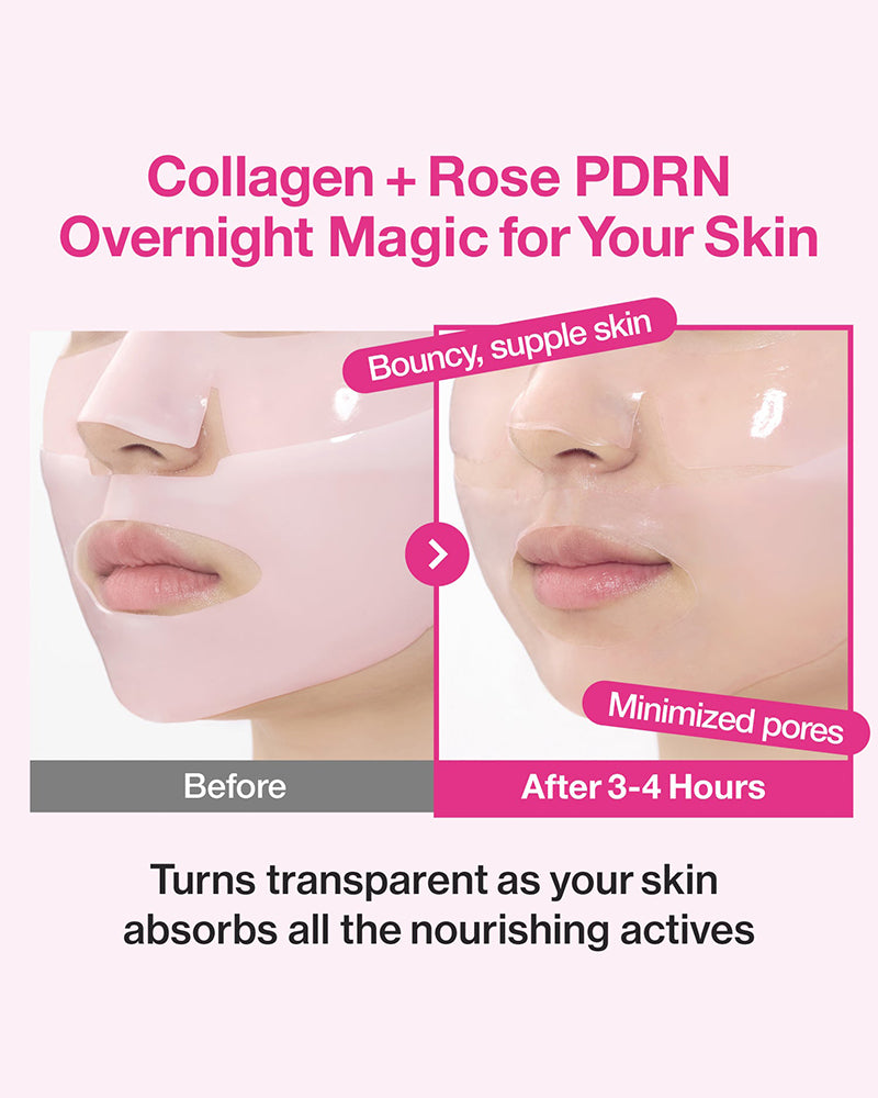 numbuzin No.2 Rose PDRN Overnight Collagen Mask