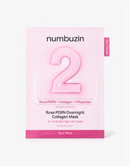 numbuzin No.2 Rose PDRN Overnight Collagen Mask