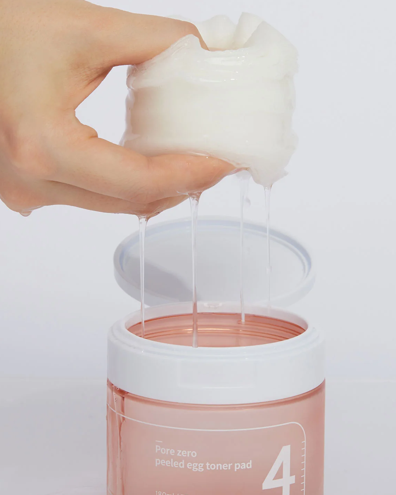Tampon tonique aux œufs pelés numbuzin n°4 Pore Zero