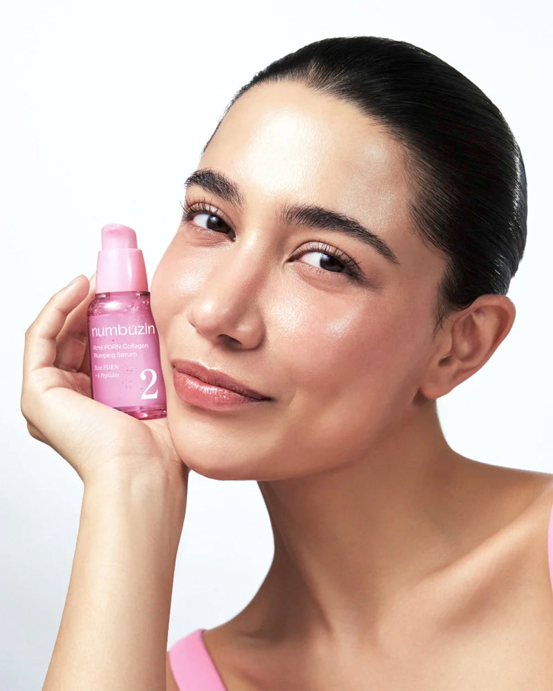 numbuzin No.2 Rose PDRN Collagen Plumping Serum