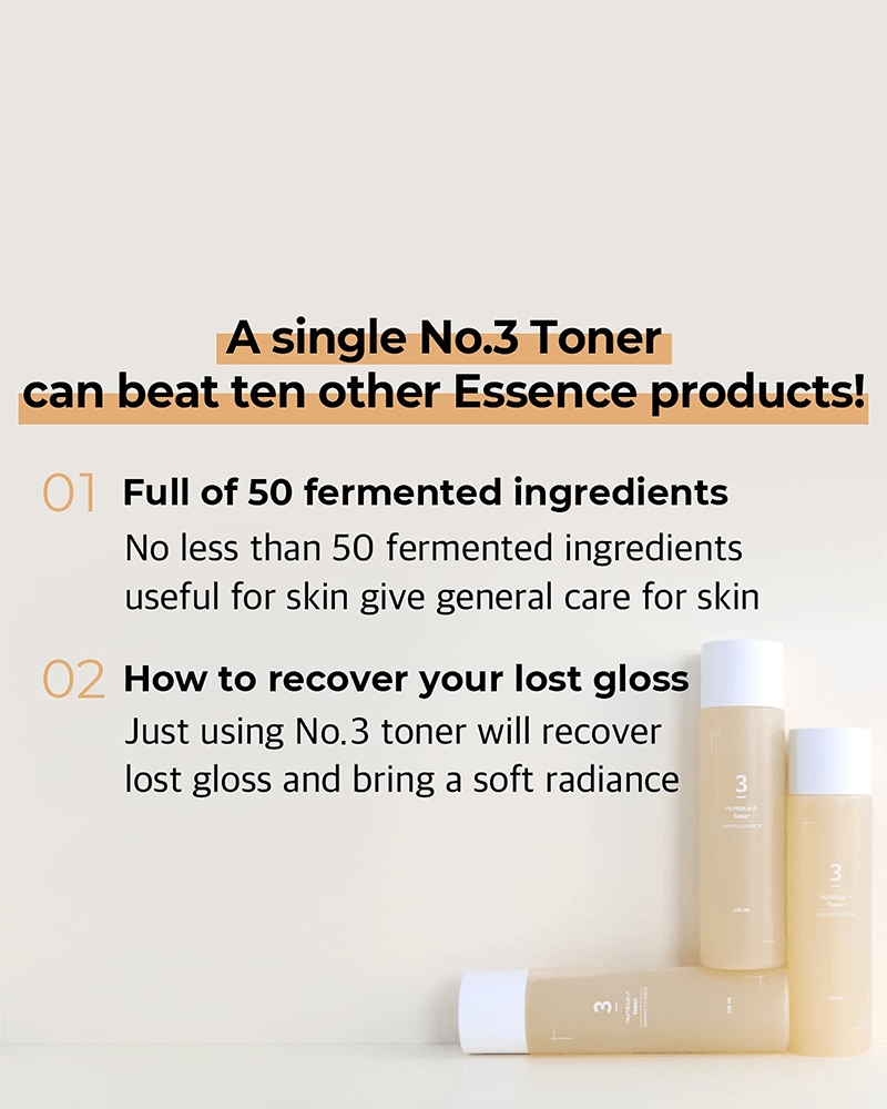 Tonique Essence Super Éclat N°3 de Numbuzin