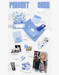 ONEW - 2e album complet [PERCENT] (Version livre photo) (2 versions)