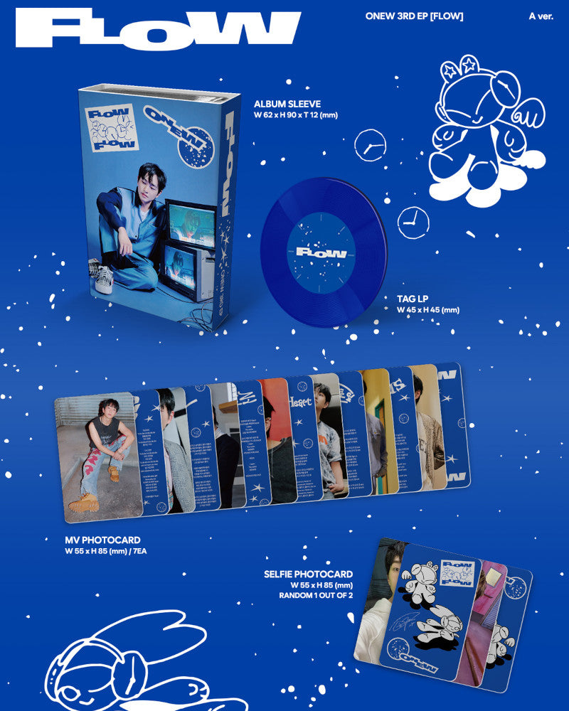 ONEW (SHINee) - 3E MINI ALBUM [FLOW] (Version NEMO) (3 versions)
