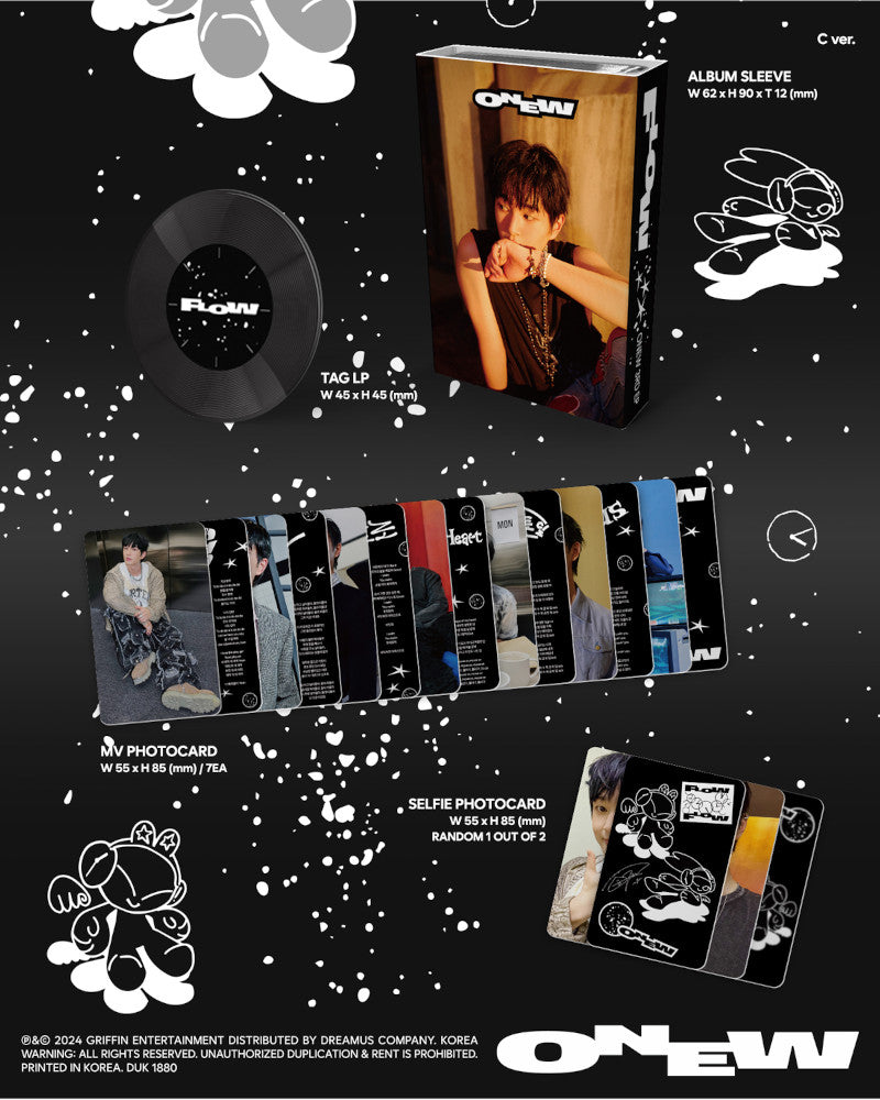 ONEW (SHINee) - 3E MINI ALBUM [FLOW] (Version NEMO) (3 versions)