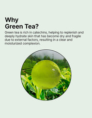 ongredients Jeju Green Tea Cleansing Ball 110g