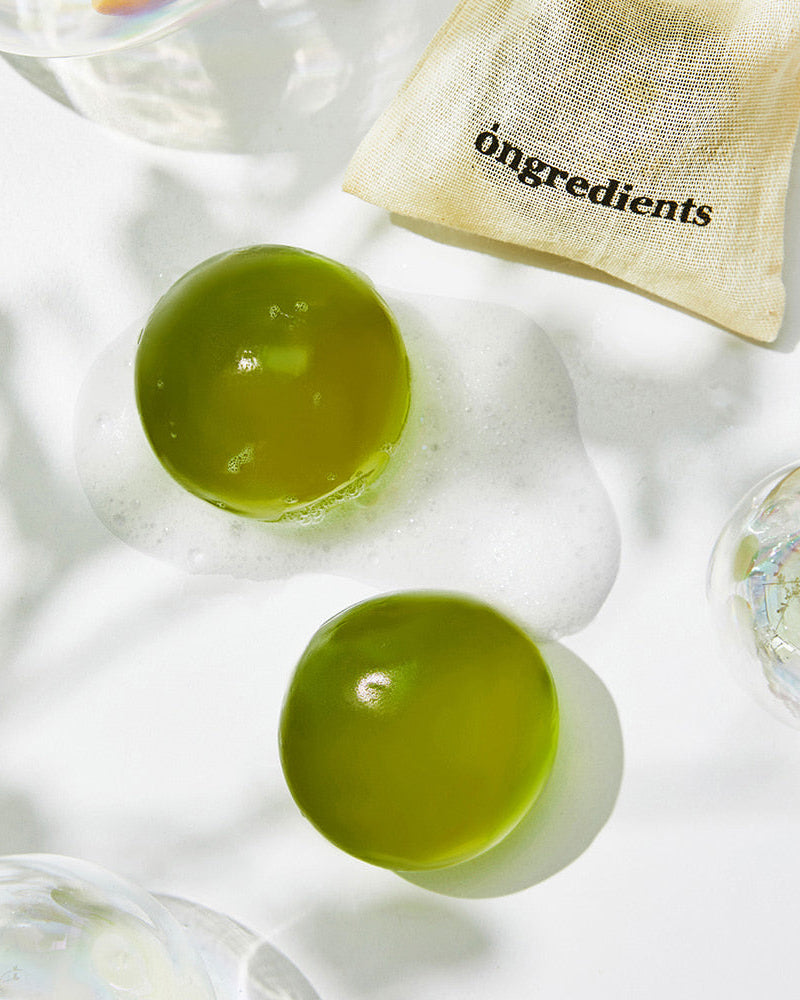 ongredients Jeju Green Tea Cleansing Ball 110g