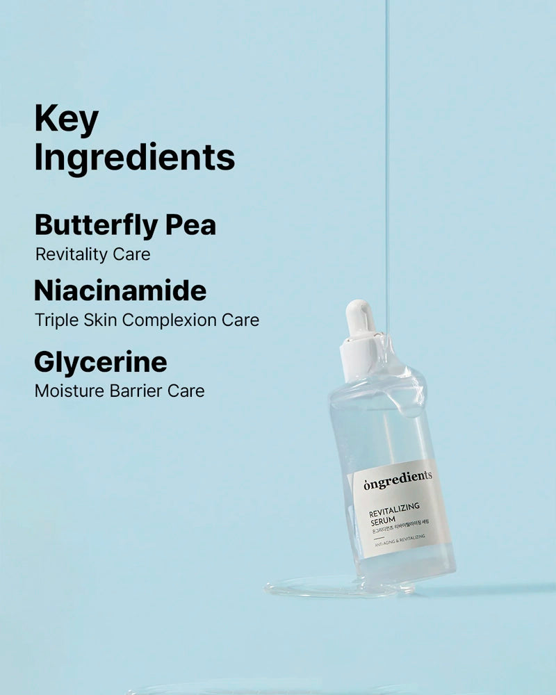 ongredients Revitalizing Serum
