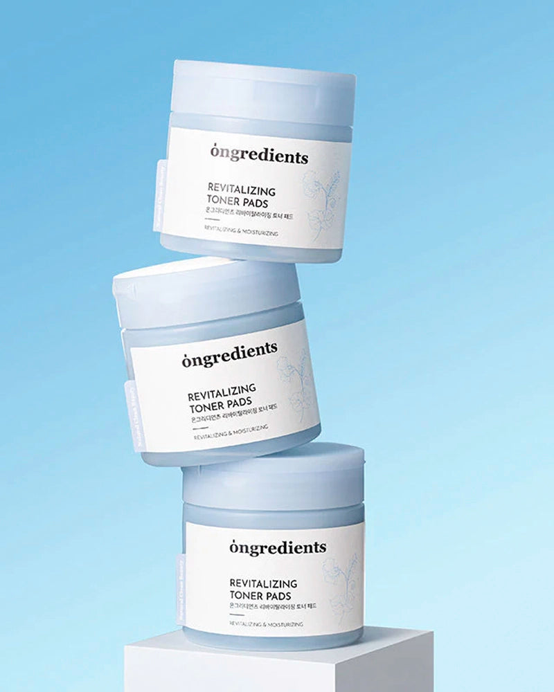 ongredients Revitalizing Toner Pads