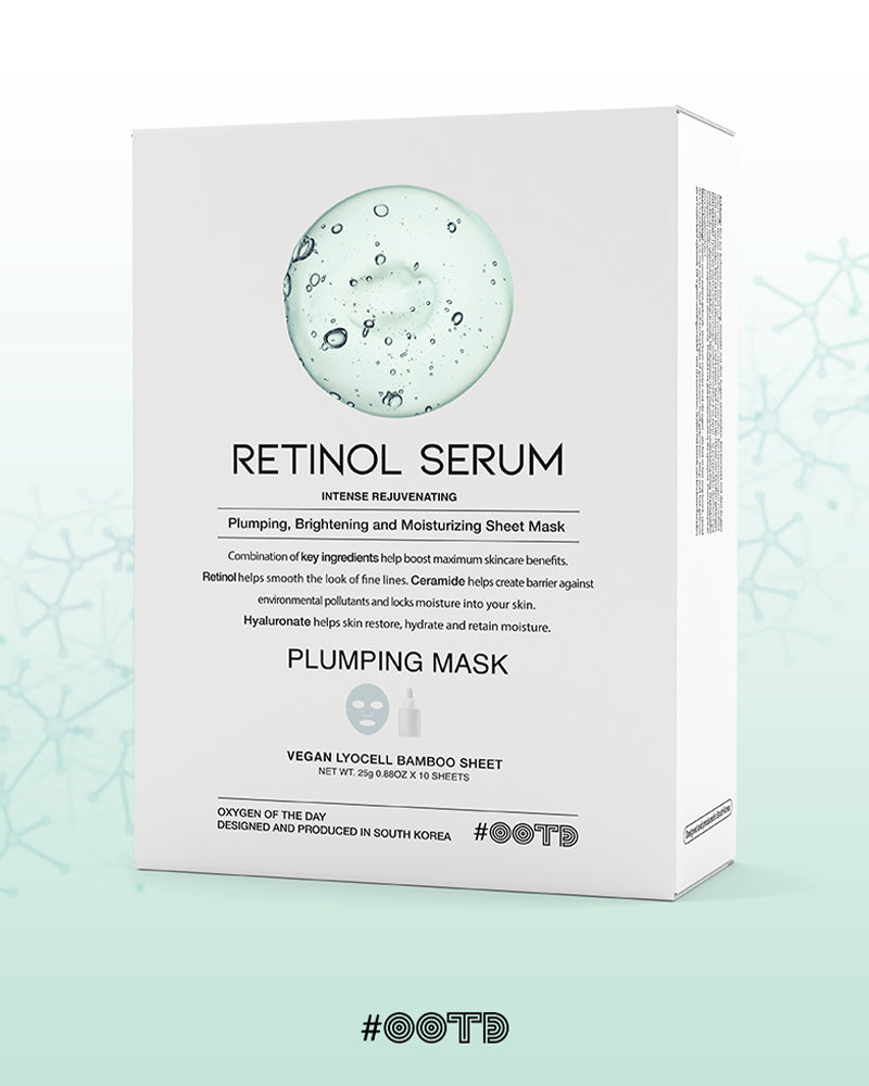 #OOTD Retinol Serum Plumping Mask