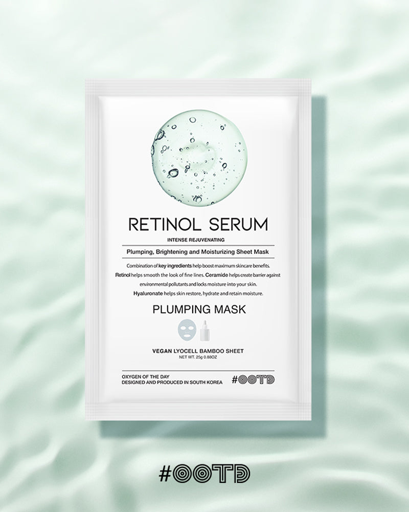 #OOTD Retinol Serum Plumping Mask