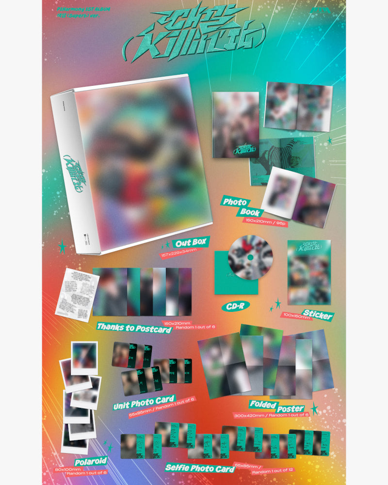 P1Harmony - 1ER ALBUM [때깔 (Killin' It) (2 versions)]
