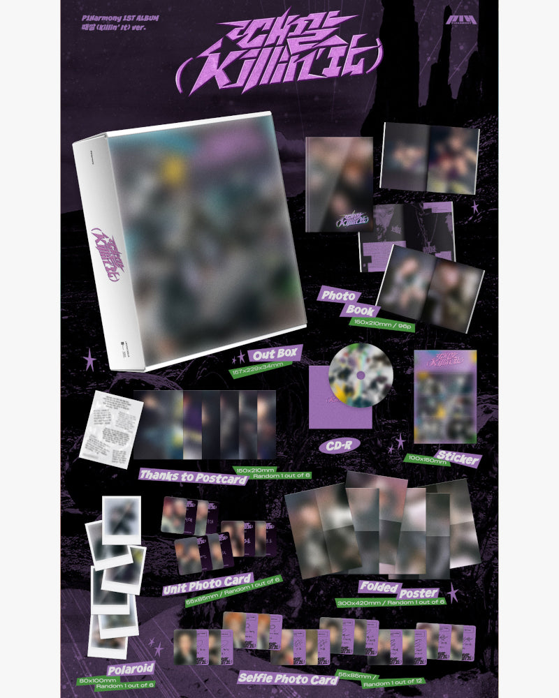 P1Harmony - 1ER ALBUM [때깔 (Killin' It) (2 versions)]