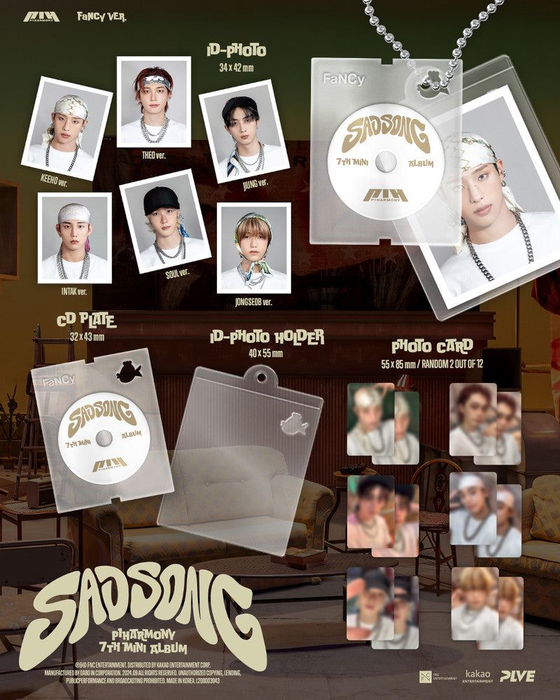 P1Harmony - 7e mini-album [Chanson triste] (version fantaisie/PLVE) (6 versions)