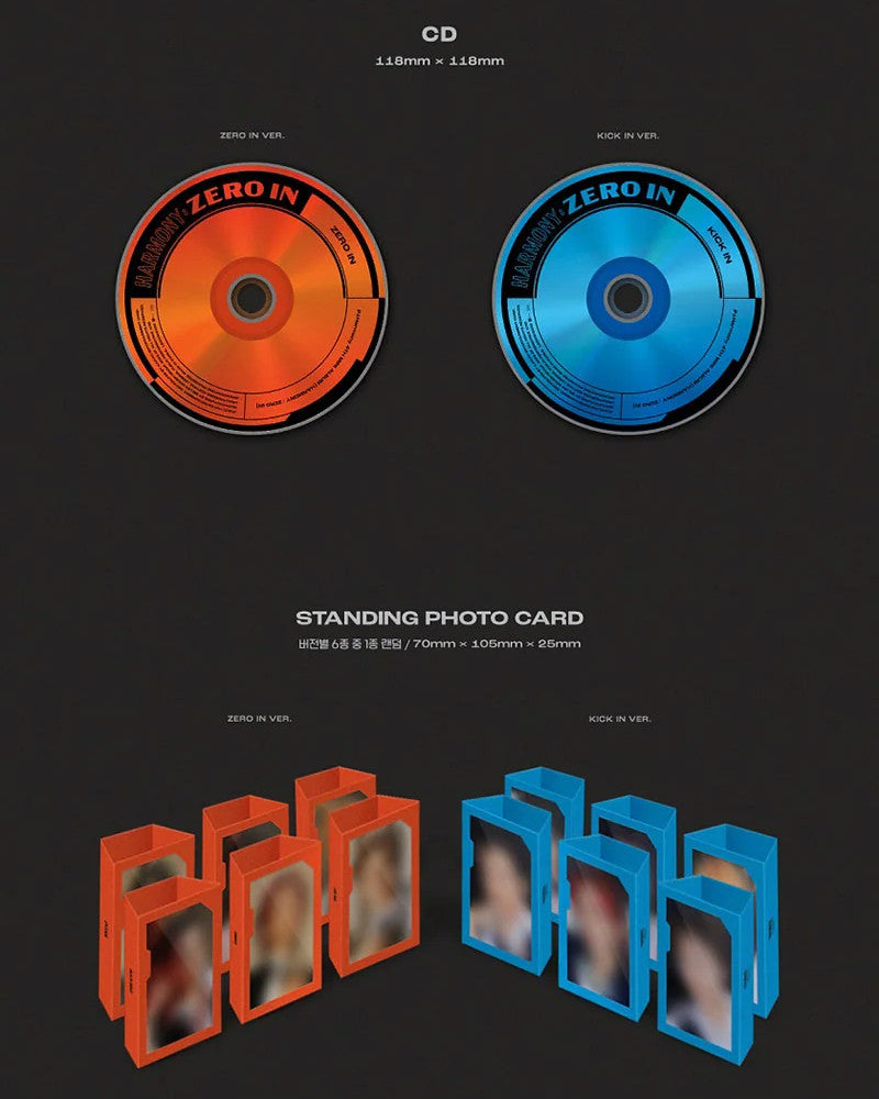 P1Harmony - HARMONY : ZERO IN (4e mini-album) (2 versions)