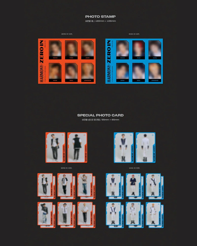 P1Harmony - HARMONY : ZERO IN (4e mini-album) (2 versions)