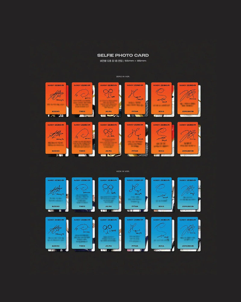 P1Harmony - HARMONY : ZERO IN (4e mini-album) (2 versions)