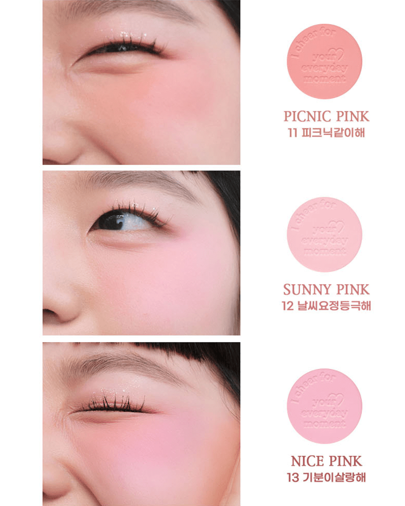 Série 3 de fards à joues Pure Blushed Sunshine de Peripera