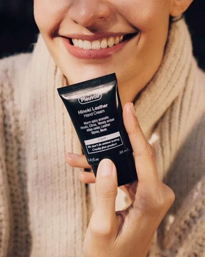 Pleuvoir Hand Cream #Hinoki Leather