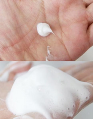 Mousse nettoyante hydratante et visage Reihaku Hatomugi