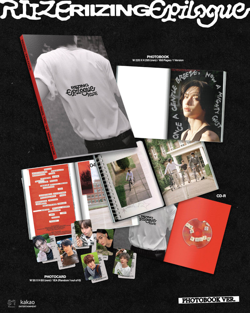 RIIZE - 1st Mini Album [RIIZING : Epilogue] (Photobook Ver.)
