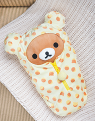 Sac de couchage en peluche San-X© Rilakkuma à motif de glands