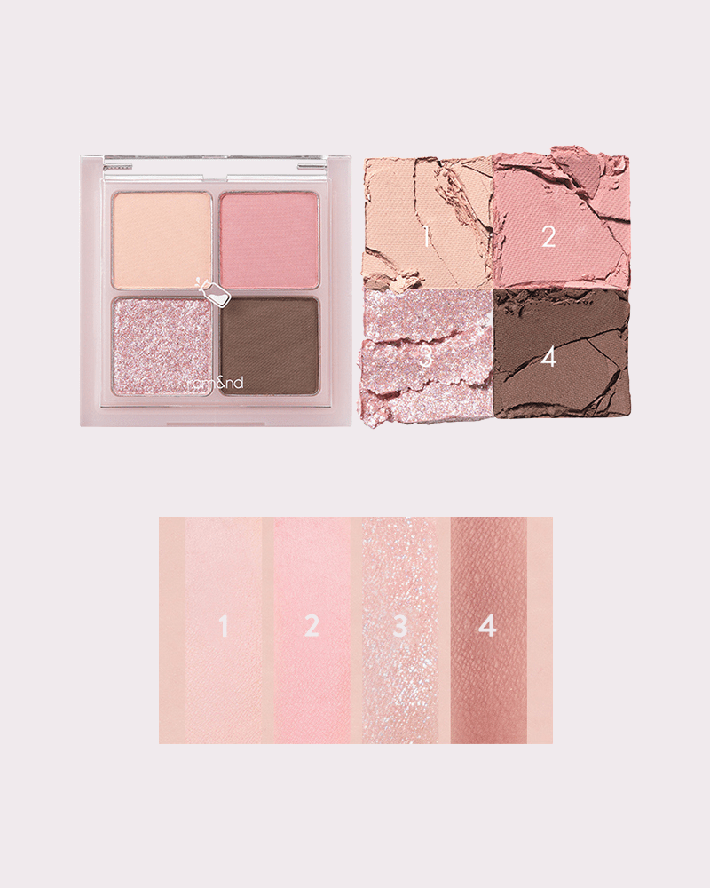 Série de lait Better Than Eyes de rom&nd #Fraise sèche