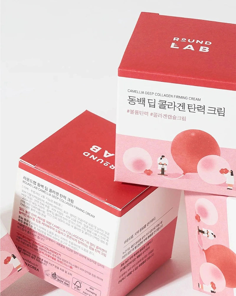 ROUND LAB Camellia Deep Collagen Firming Cream