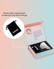Gua Sha facial en acier inoxydable SACHEU