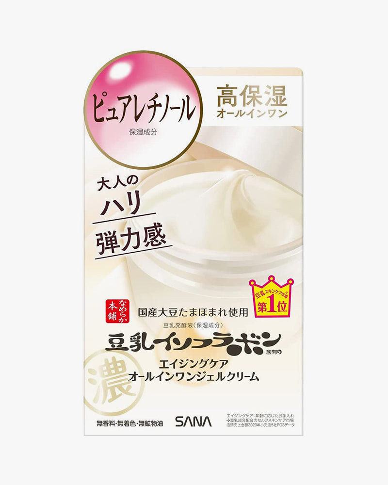 Gel-crème anti-rides à l'isoflavone SANA Nameraka