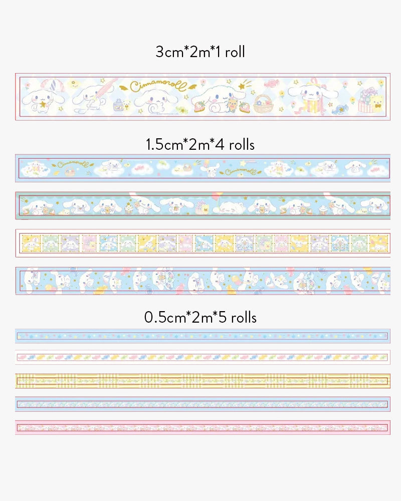 Boîte de ruban adhésif Washi Personnages Sanrio®